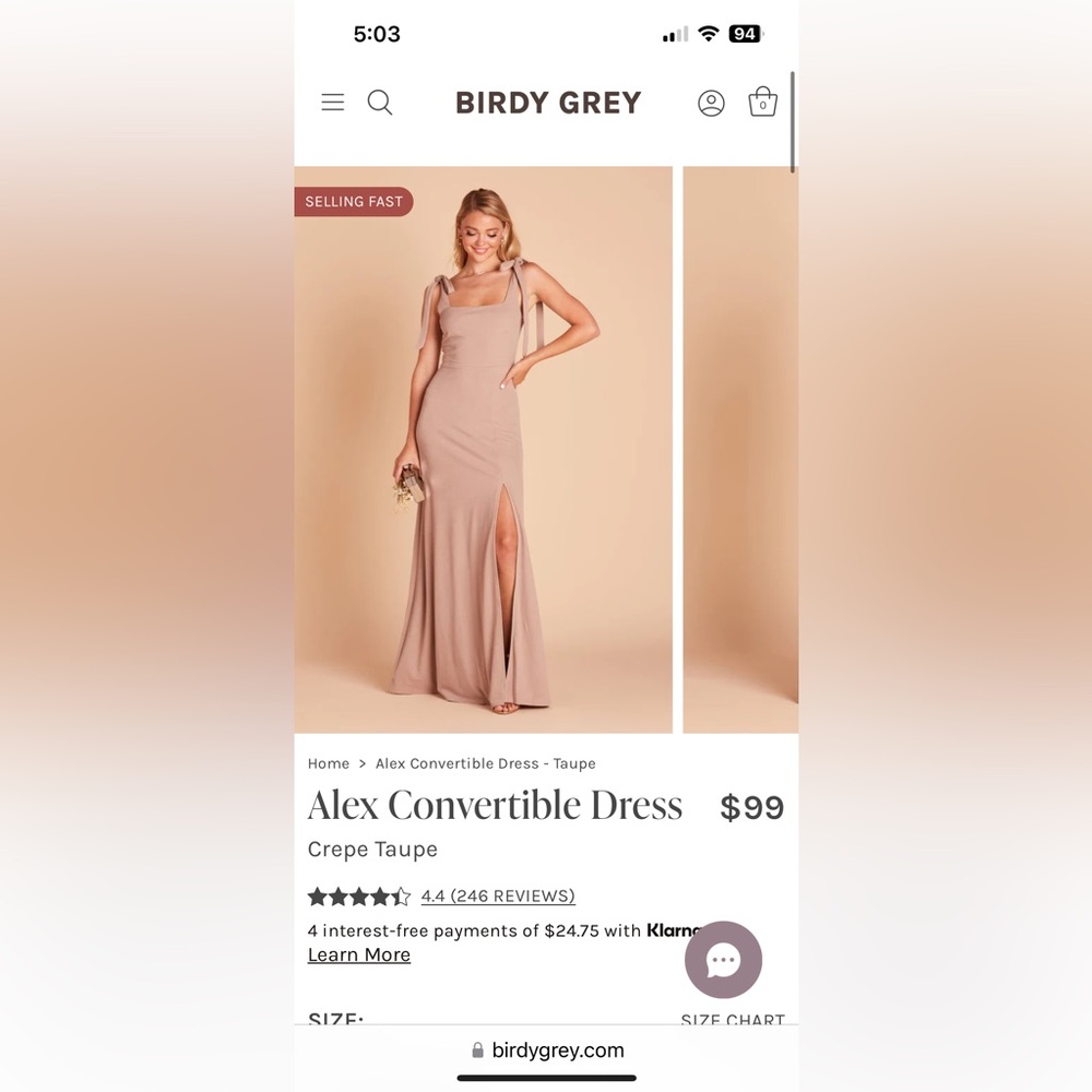 Birdy Grey Alex Convertible Dress